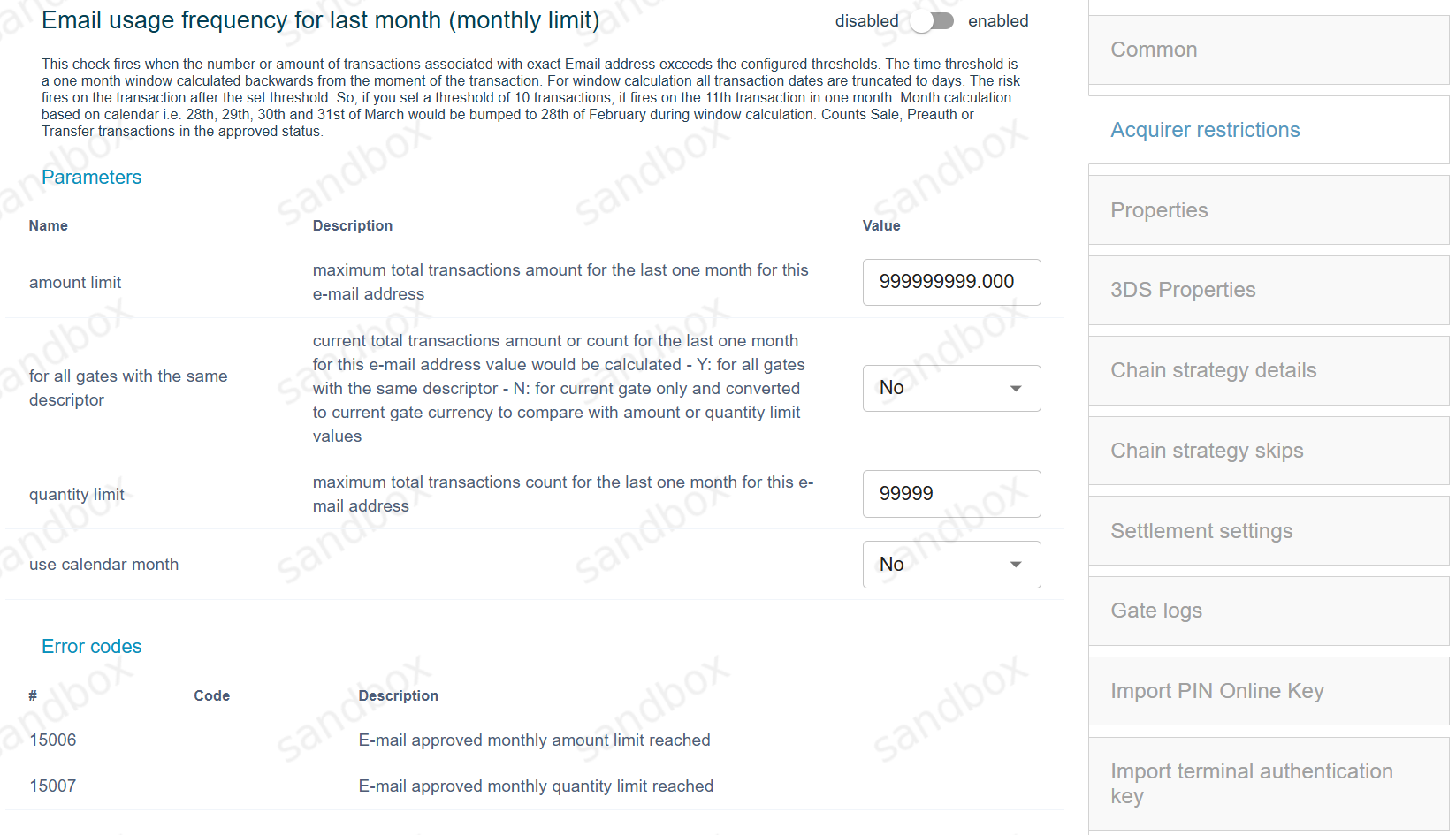 emailusage balancing 2.0